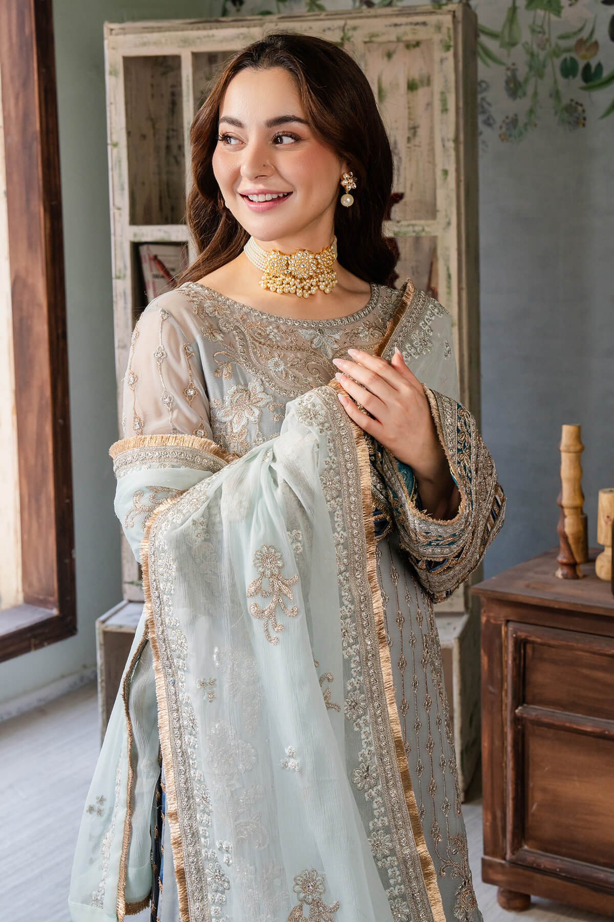 Imrozia Premium | Naina Chiffon | I-190 Rumman - House Of Hania