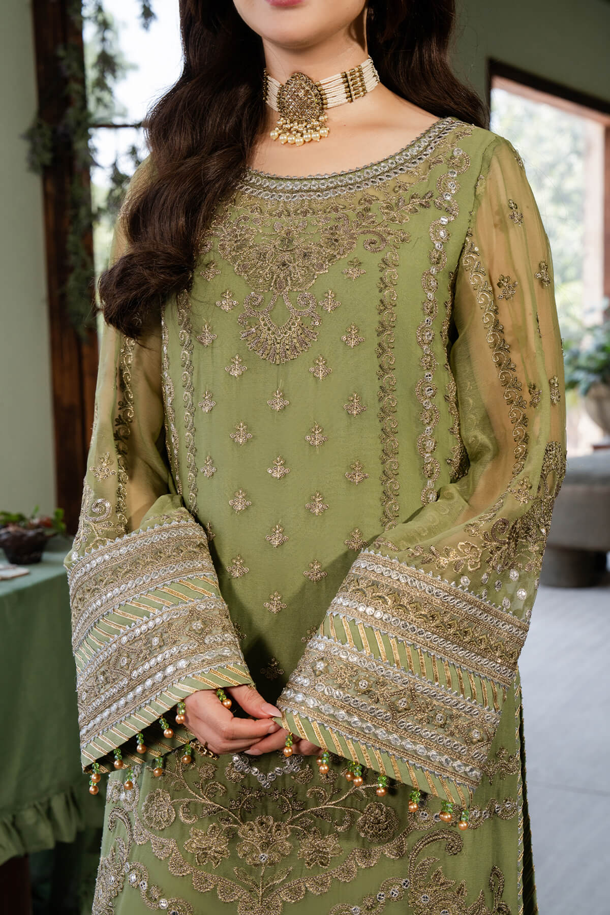 Imrozia Premium | Naina Chiffon | I-191 Aabia - House Of Hania