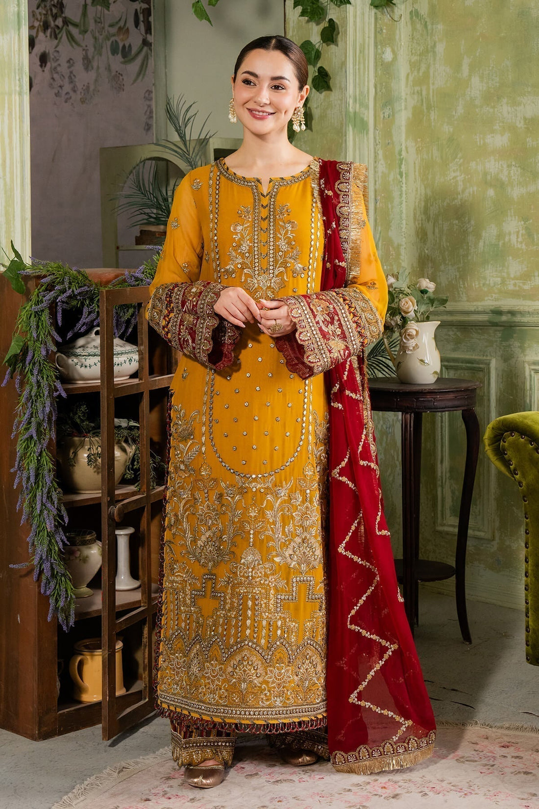 Imrozia Premium | Naina Chiffon | I-196 Naaz - House Of Hania