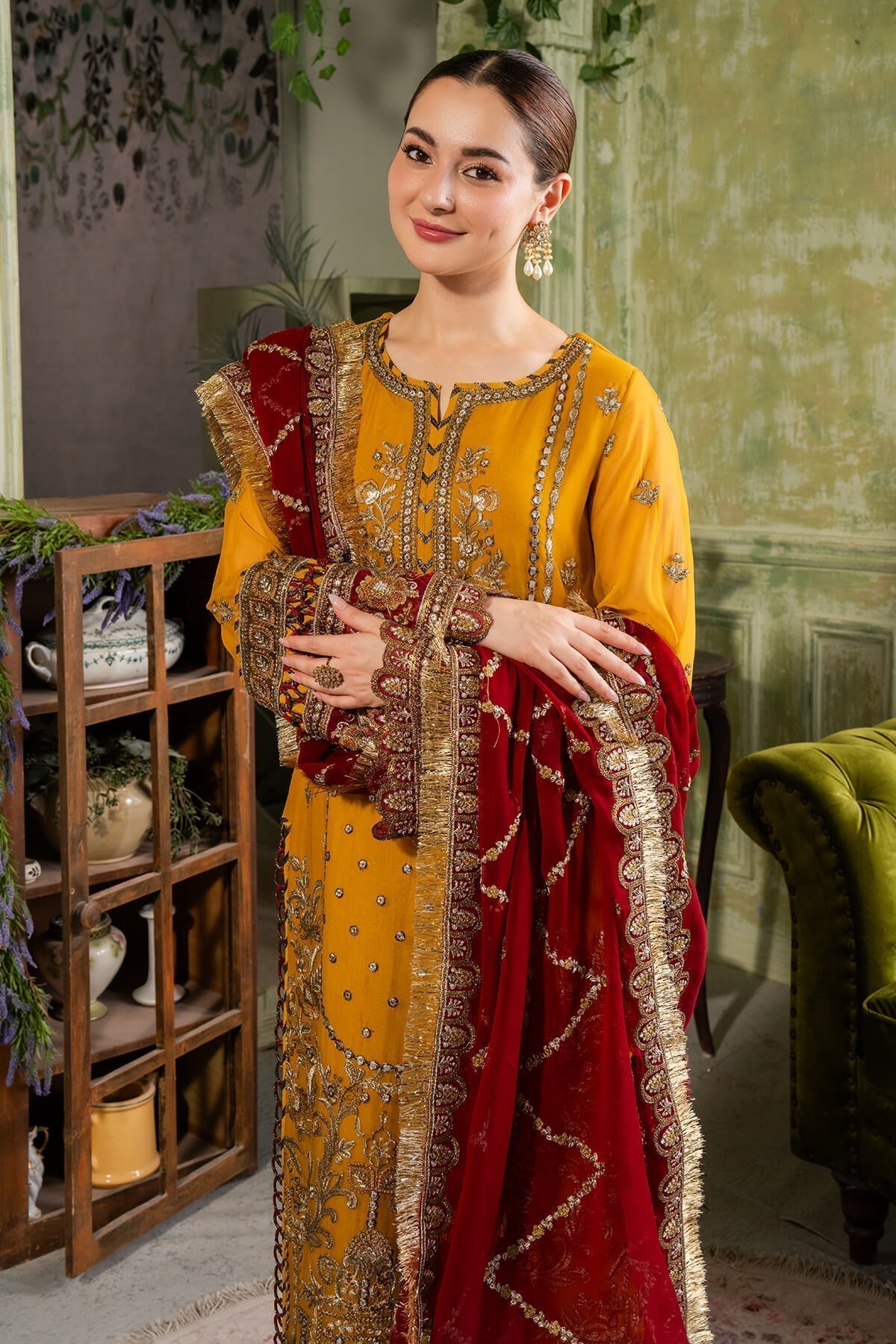 Imrozia Premium | Naina Chiffon | I-196 Naaz - House Of Hania