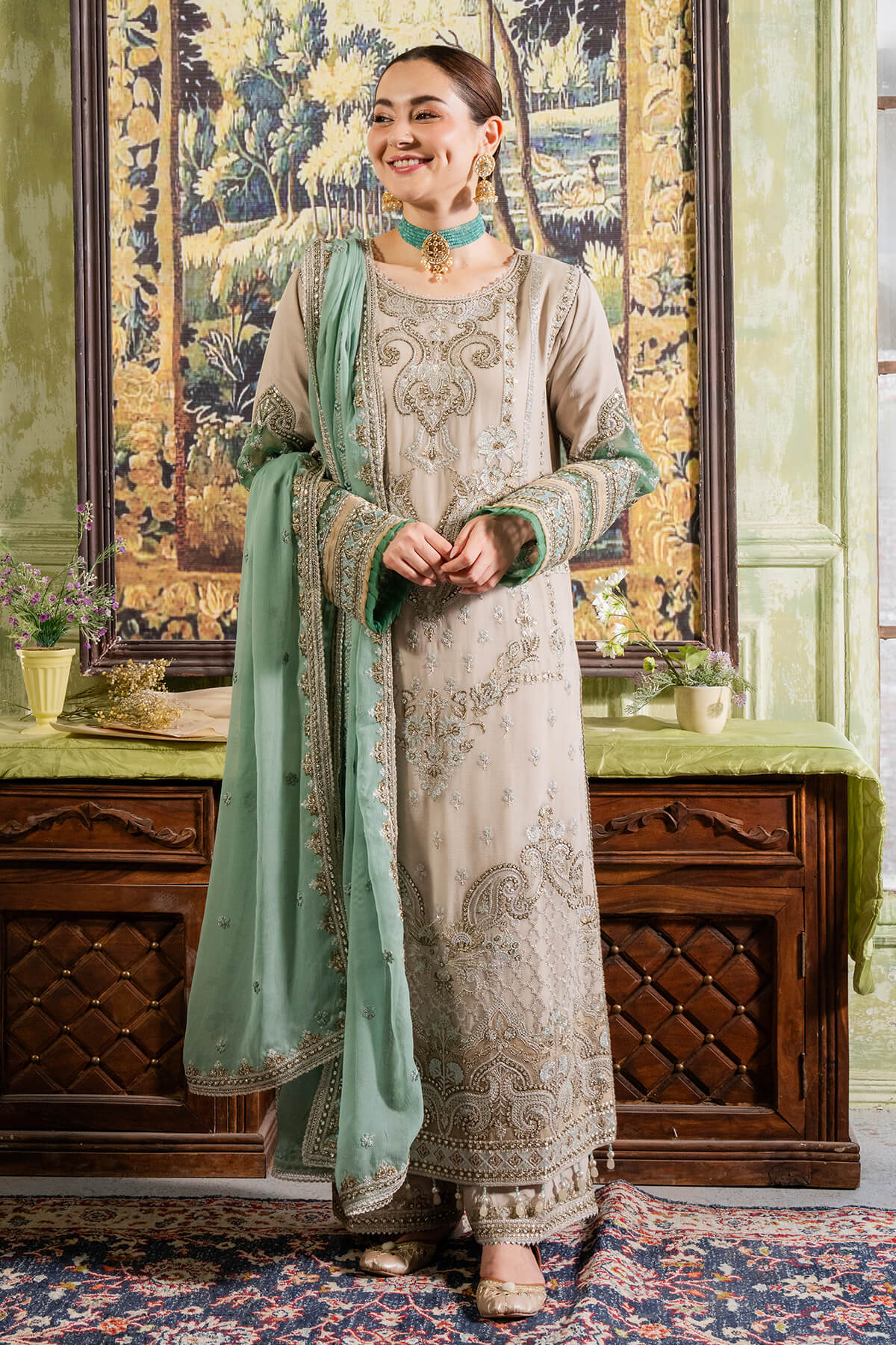 Imrozia Premium | Naina Chiffon | I-198 Beena - House Of Hania