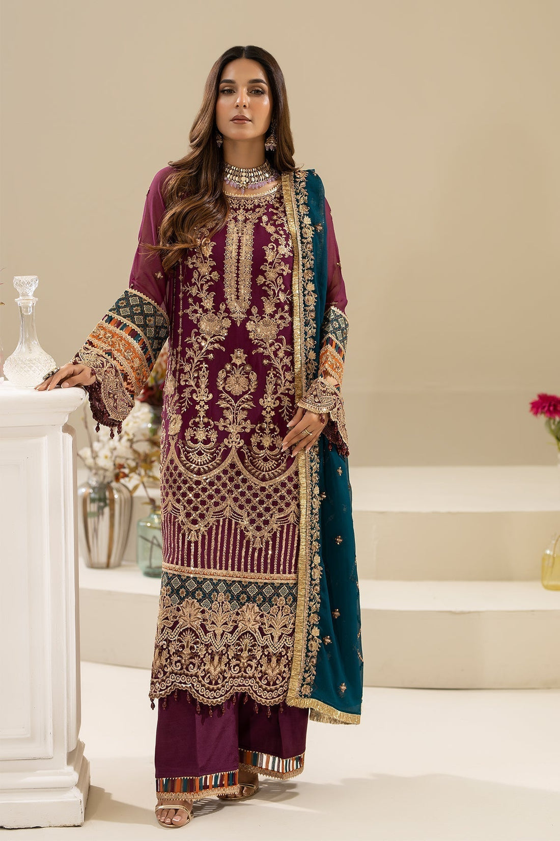 Imrozia Premium | Nisha Collection | M-84 ZEHAK - House Of Hania