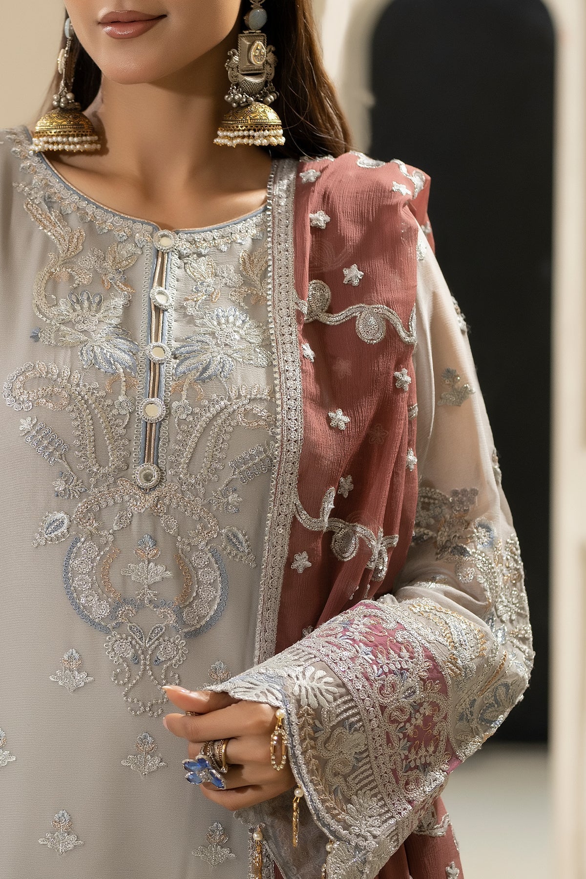 Imrozia Premium | Nisha Collection | M-85 MEHZA - House Of Hania