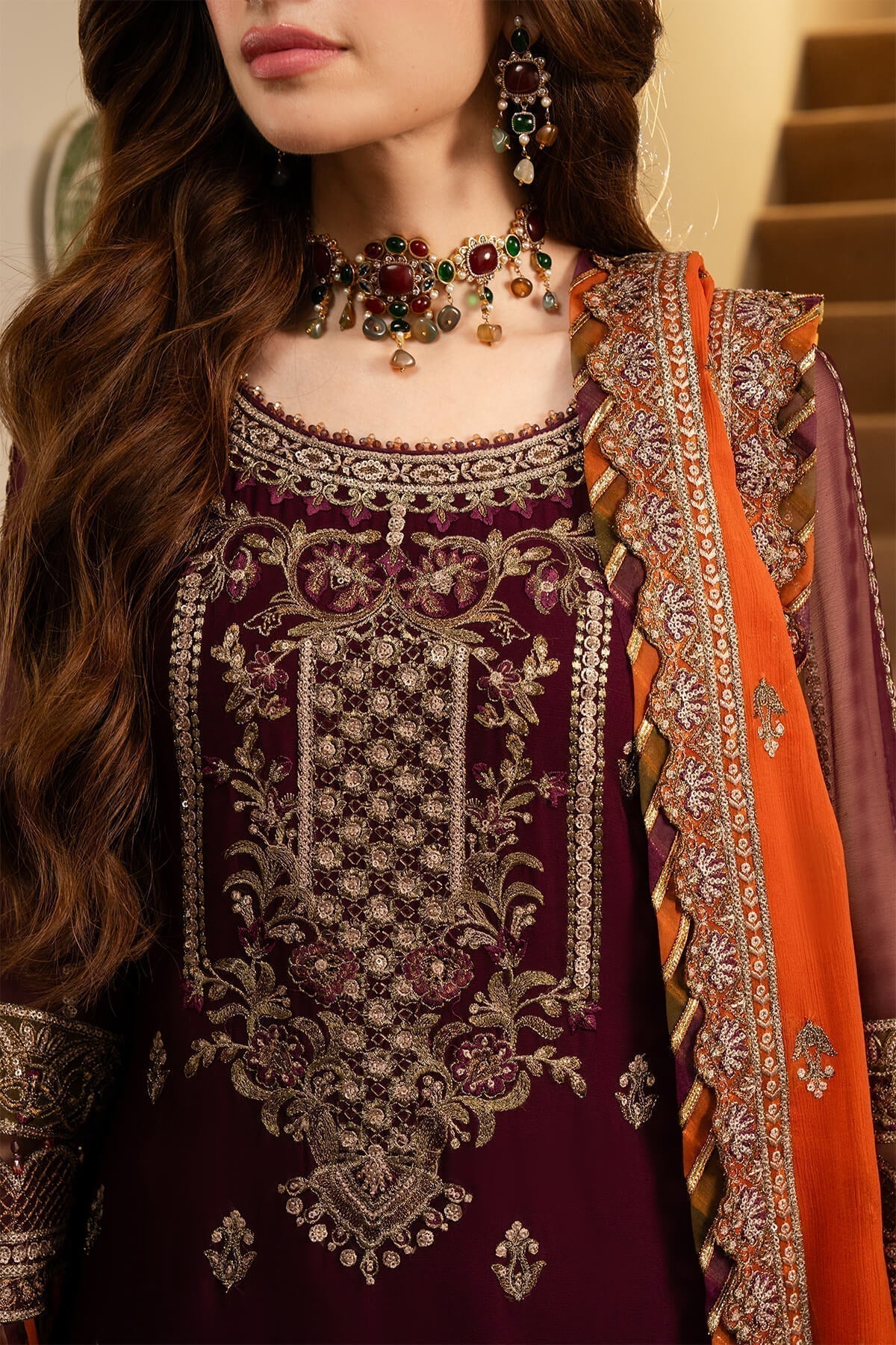 Imrozia Premium | Noor Jahan Formals | I-206 Chandni - House Of Hania