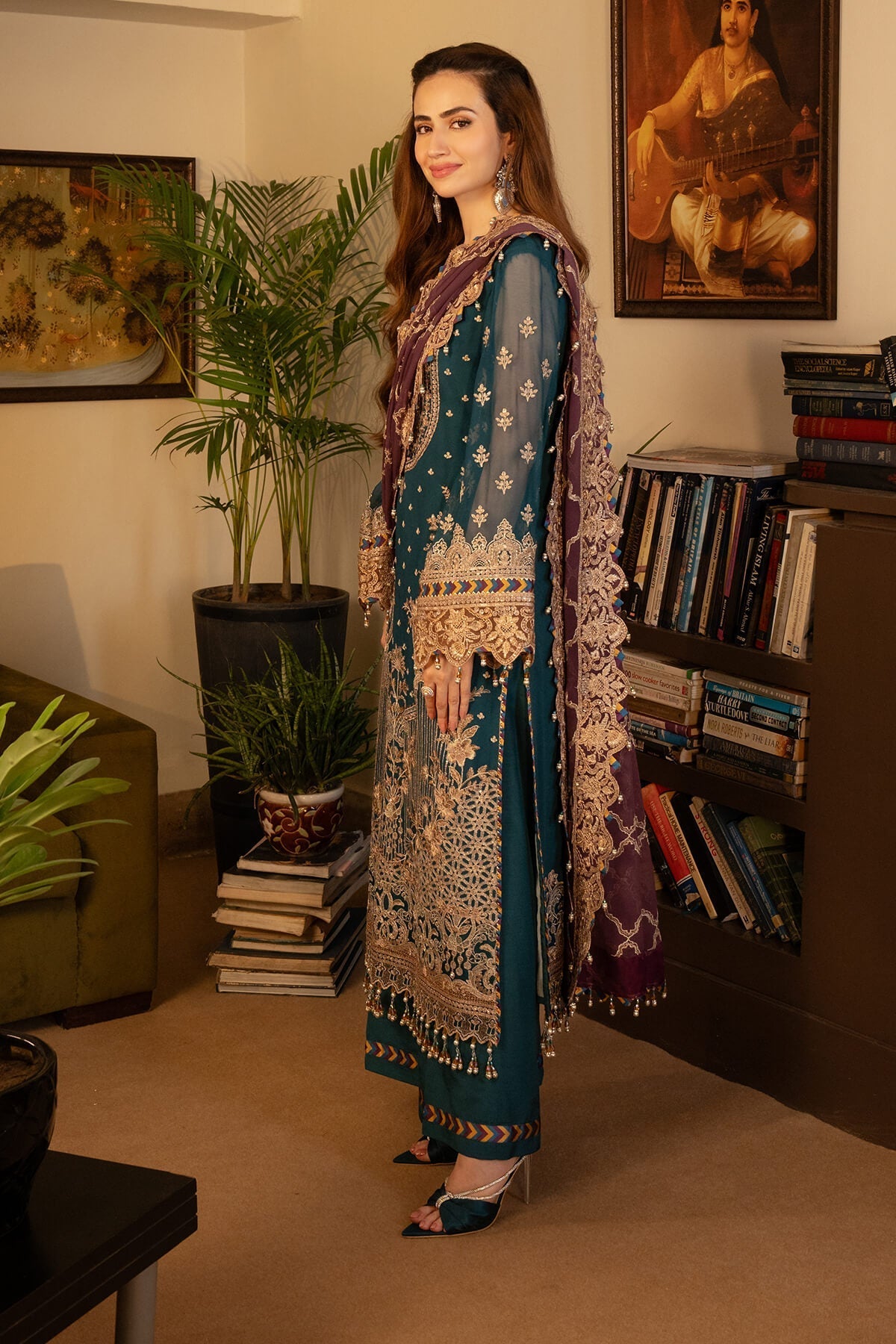 Imrozia Premium | Noor Jahan Formals | I-208 Aaina - House Of Hania