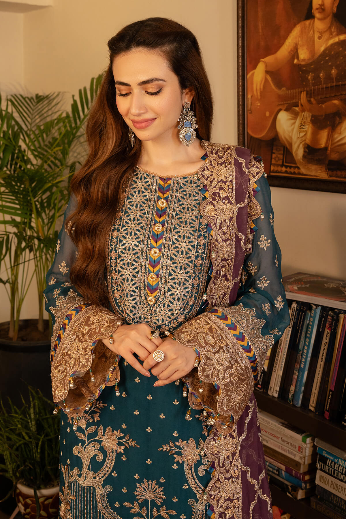 Imrozia Premium | Noor Jahan Formals | I-208 Aaina - House Of Hania