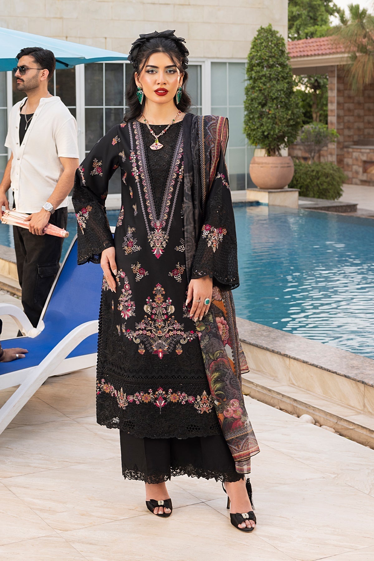 Imrozia Premium | Rang e Bahar | IP-132 HAZEL - House Of Hania