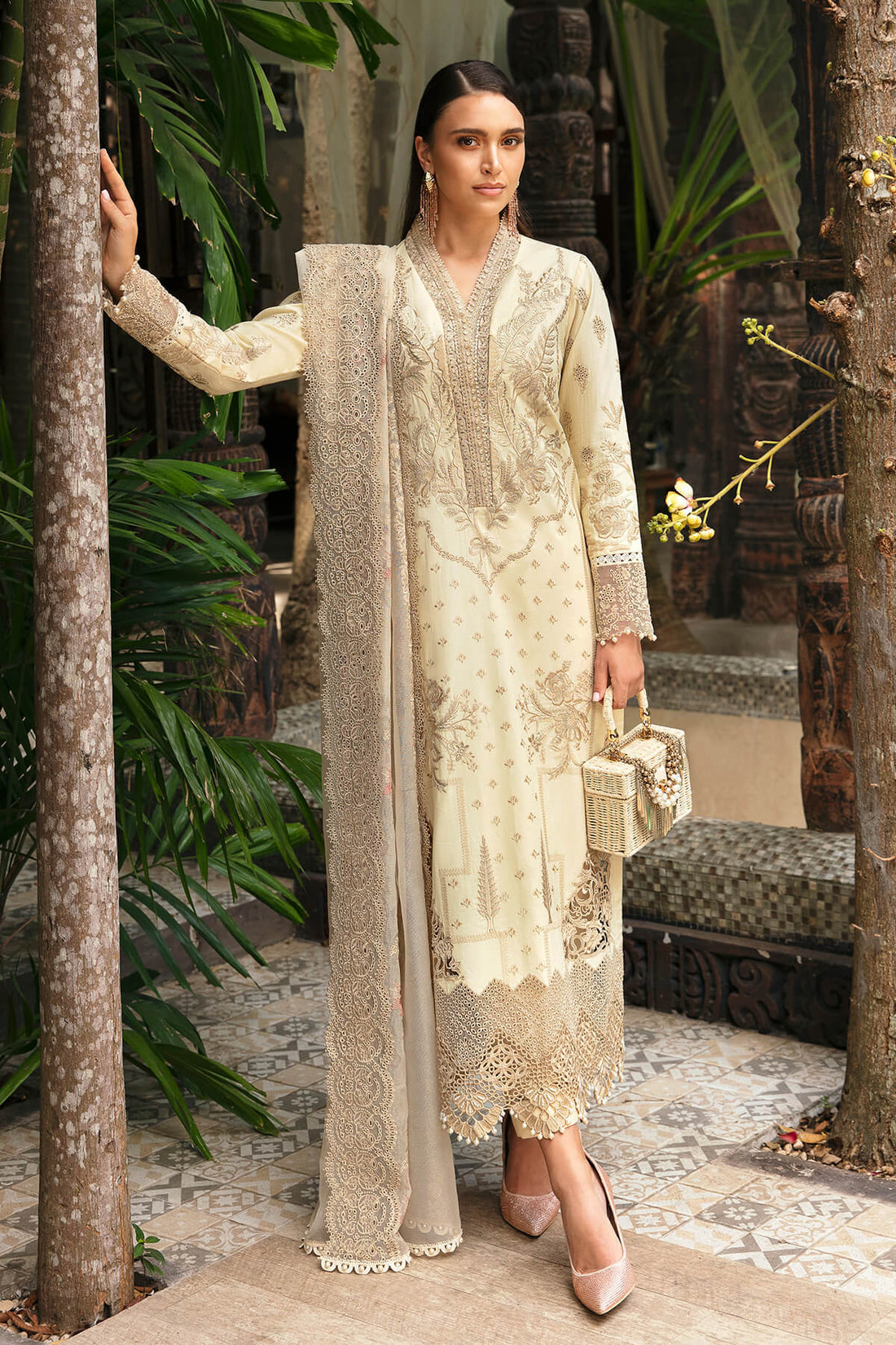 Imrozia Premium | Reve Luxury Lawn | S.L 54 Aur????????????????lie - House Of Hania