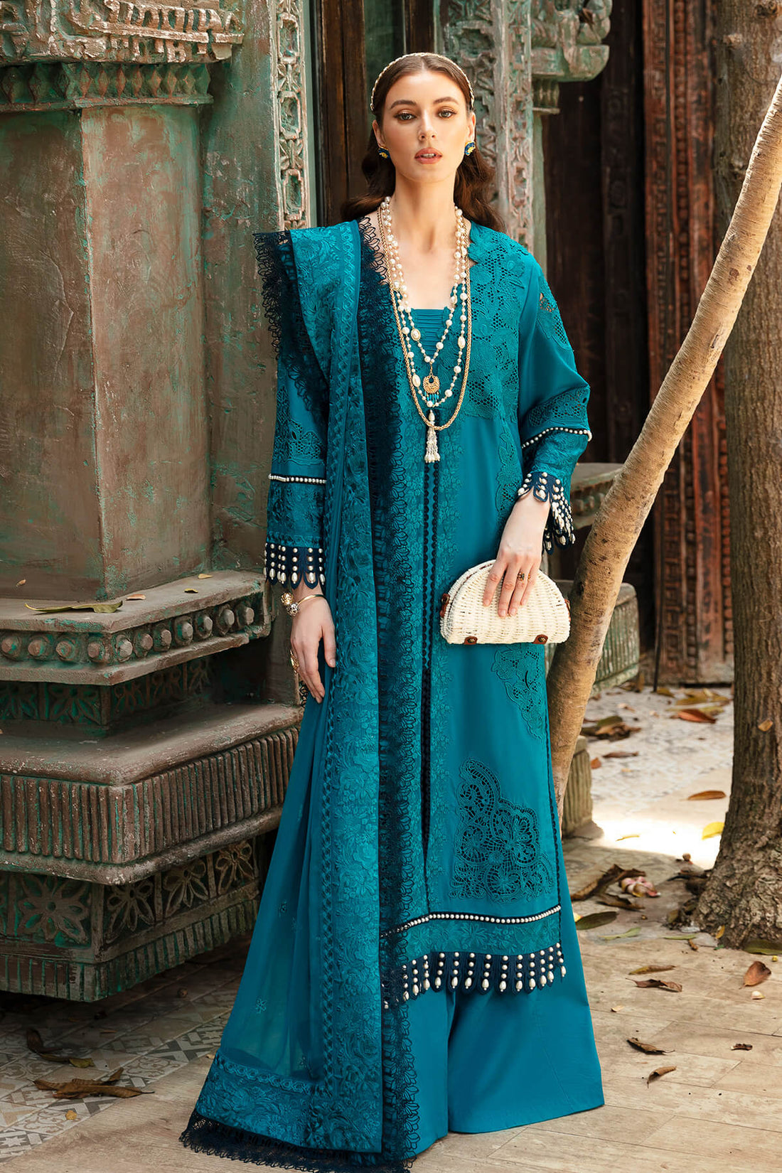 Imrozia Premium | Reve Luxury Lawn | S.L 55 Camila - House Of Hania