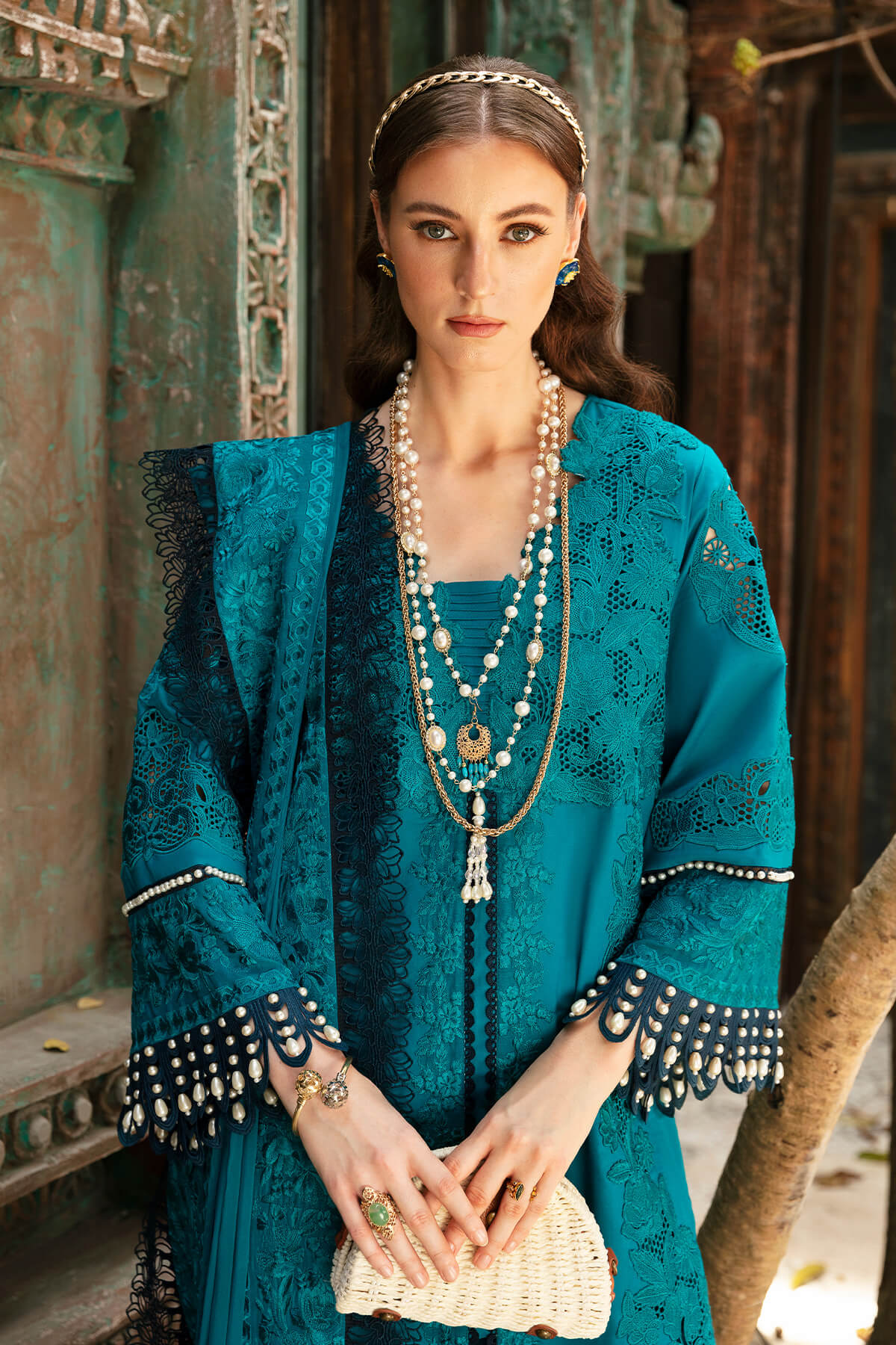 Imrozia Premium | Reve Luxury Lawn | S.L 55 Camila - House Of Hania