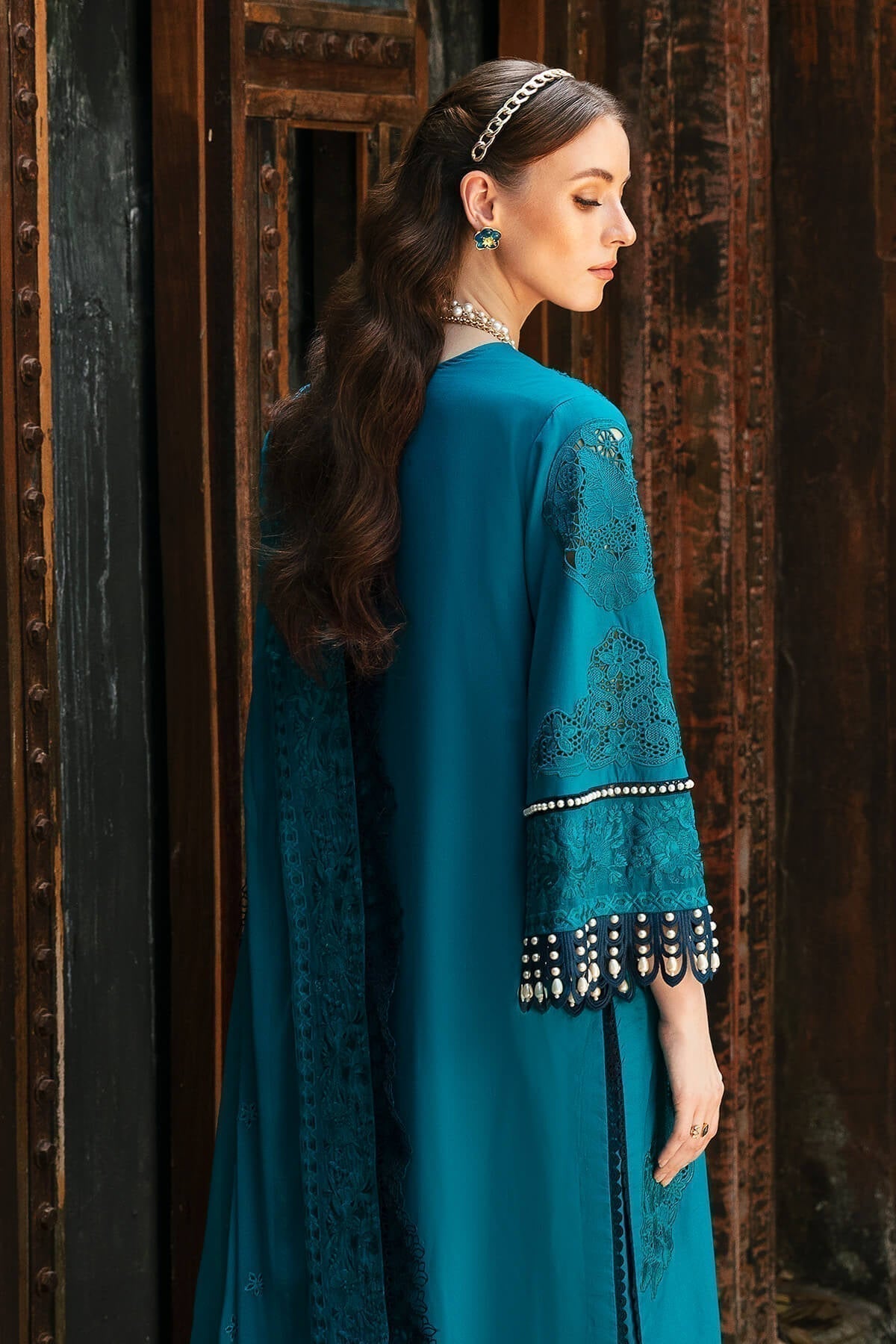 Imrozia Premium | Reve Luxury Lawn | S.L 55 Camila - House Of Hania