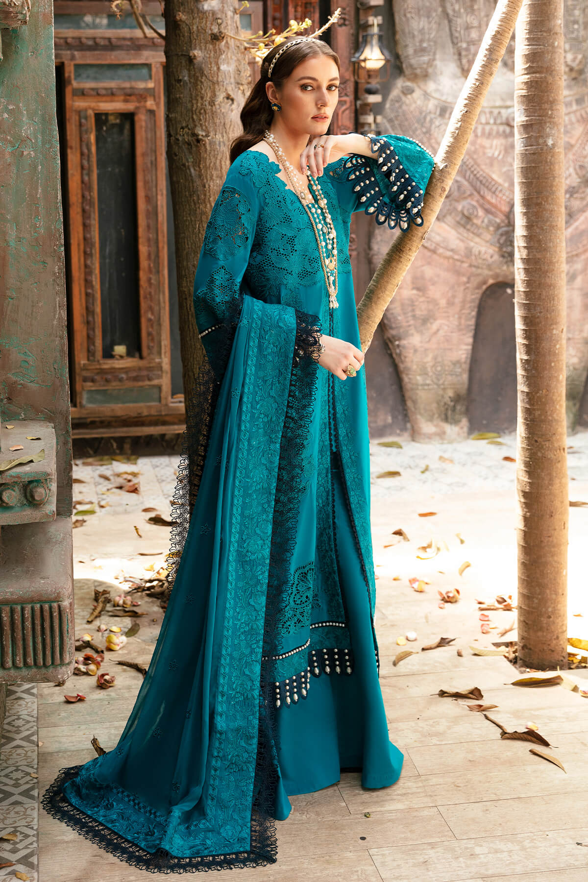 Imrozia Premium | Reve Luxury Lawn | S.L 55 Camila - House Of Hania