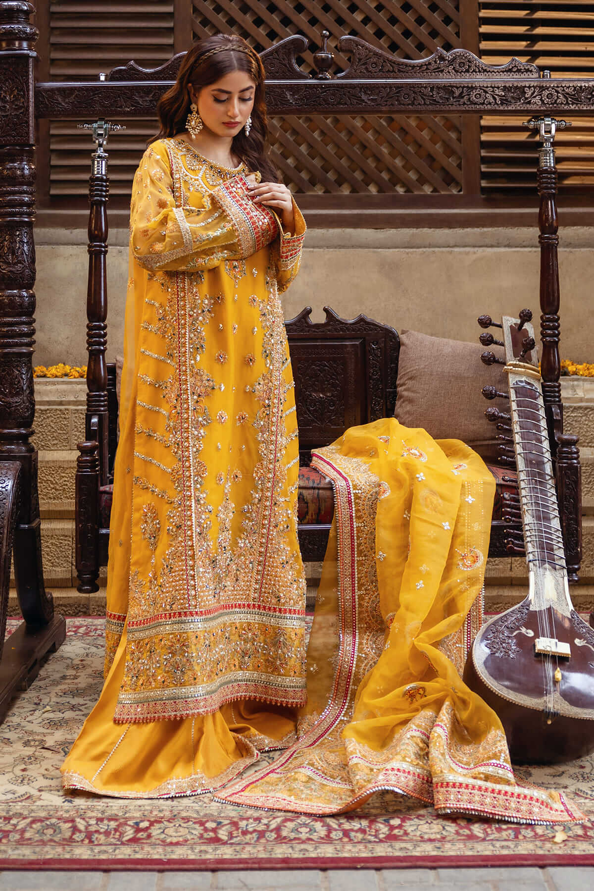 Imrozia Premium | Sajal Bridal Collection | SB-28 Mahpara - House Of Hania