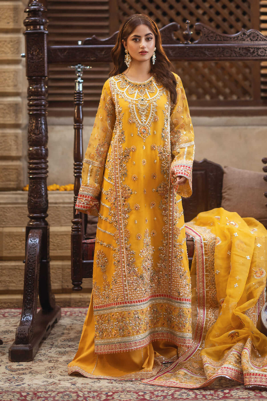 Imrozia Premium | Sajal Bridal Collection | SB-28 Mahpara - House Of Hania