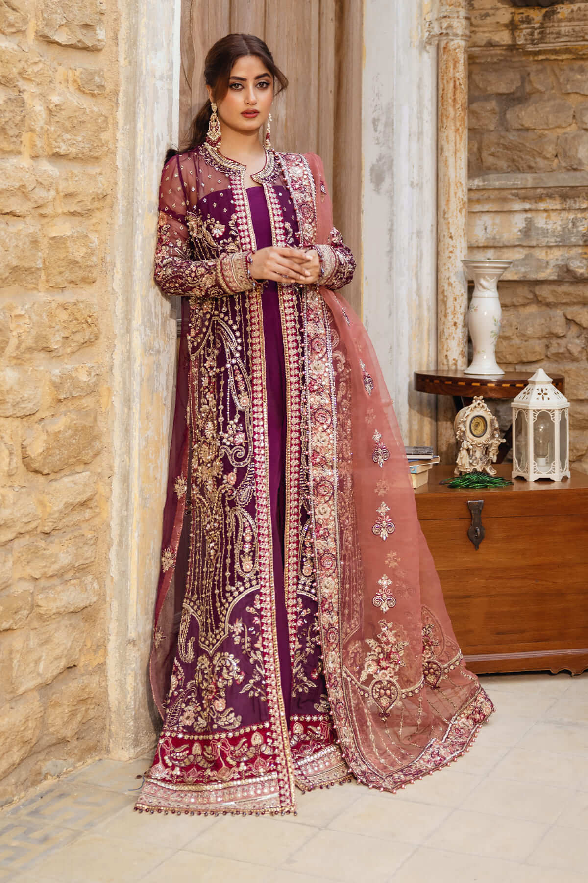 Imrozia Premium | Sajal Bridal Collection |  SB-34 Nazakat - House Of Hania