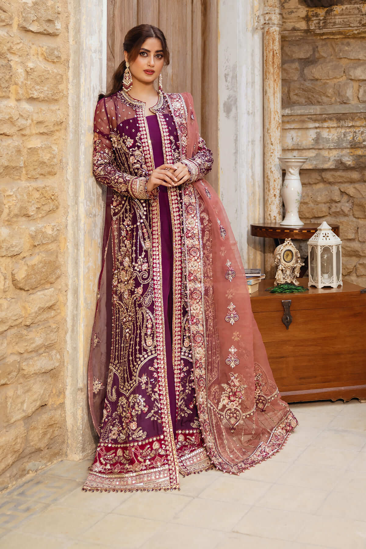 Imrozia Premium | Sajal Bridal Collection |  SB-34 Nazakat - House Of Hania