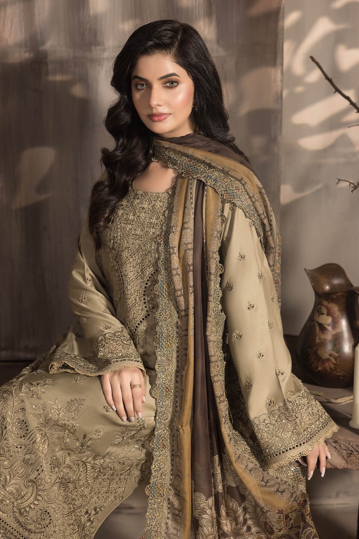Imrozia Premium | Sehar Winter Collection | I.P-68 Ghazal - House Of Hania