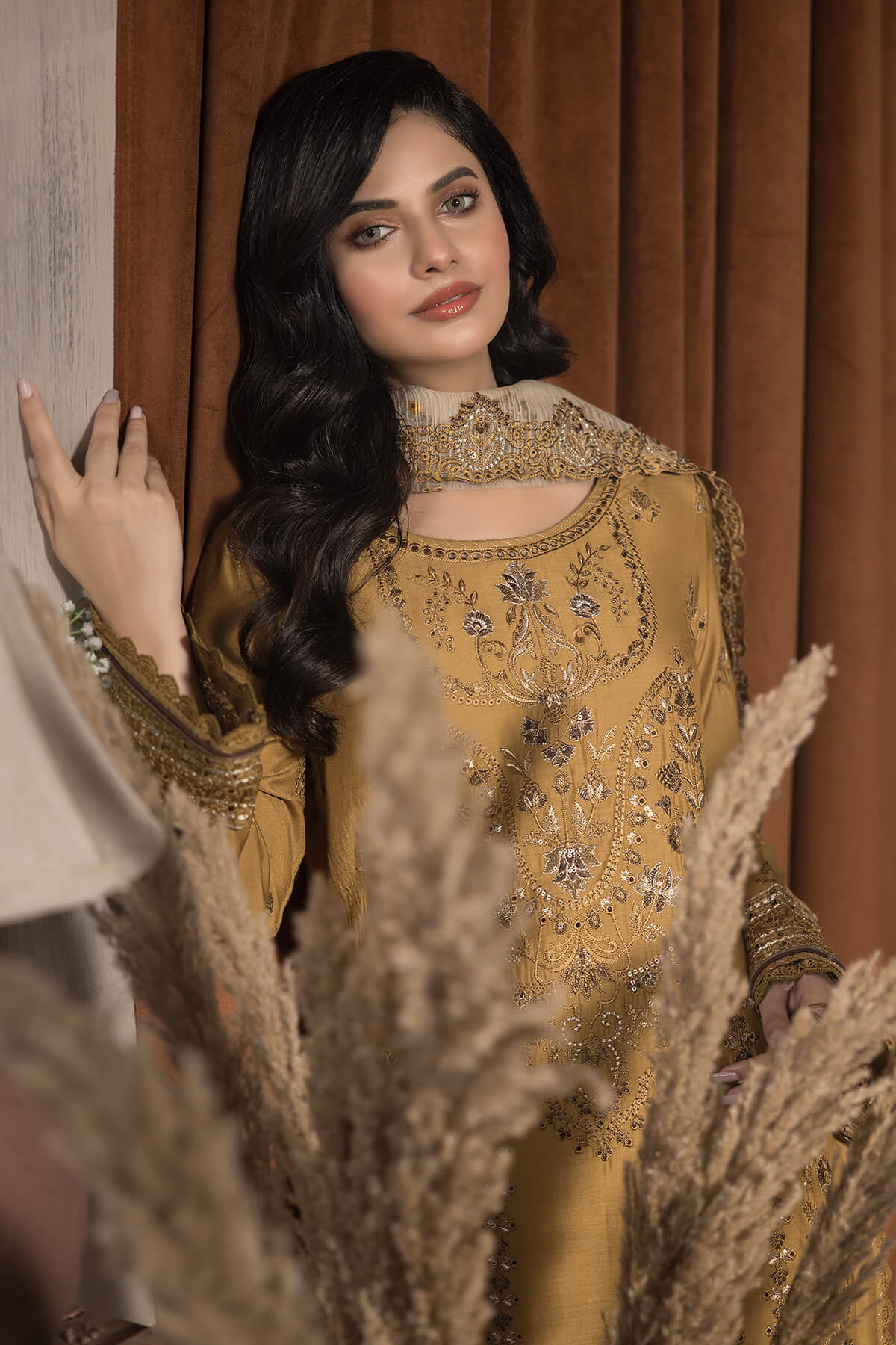 Imrozia Premium | Sehar Winter Collection | I.P-70 Sunheri - House Of Hania