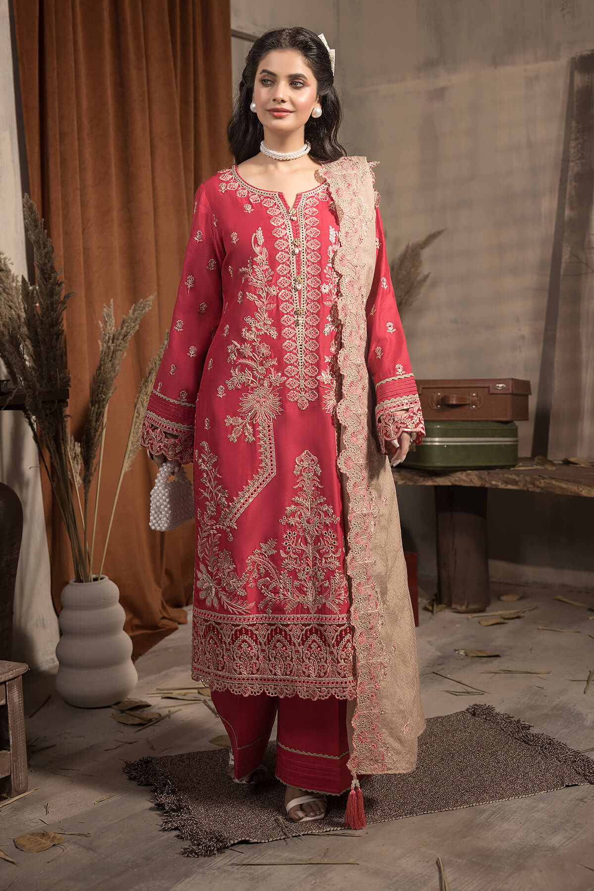 Imrozia Premium | Sehar Winter Collection | I.P-72 Yaqoot - House Of Hania