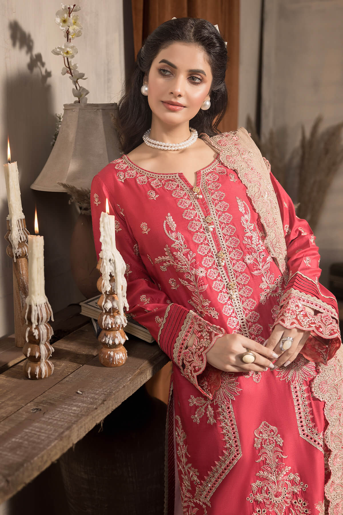 Imrozia Premium | Sehar Winter Collection | I.P-72 Yaqoot - House Of Hania