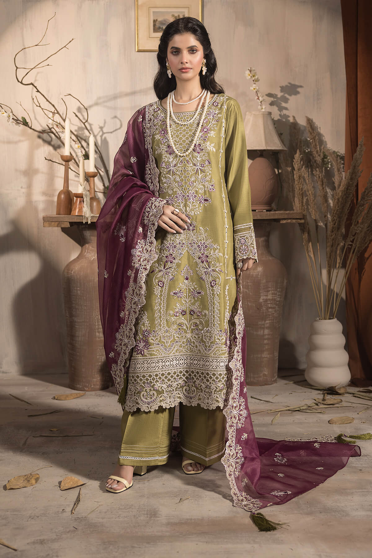 Imrozia Premium | Sehar Winter Collection | I.P-75 Abroo - House Of Hania