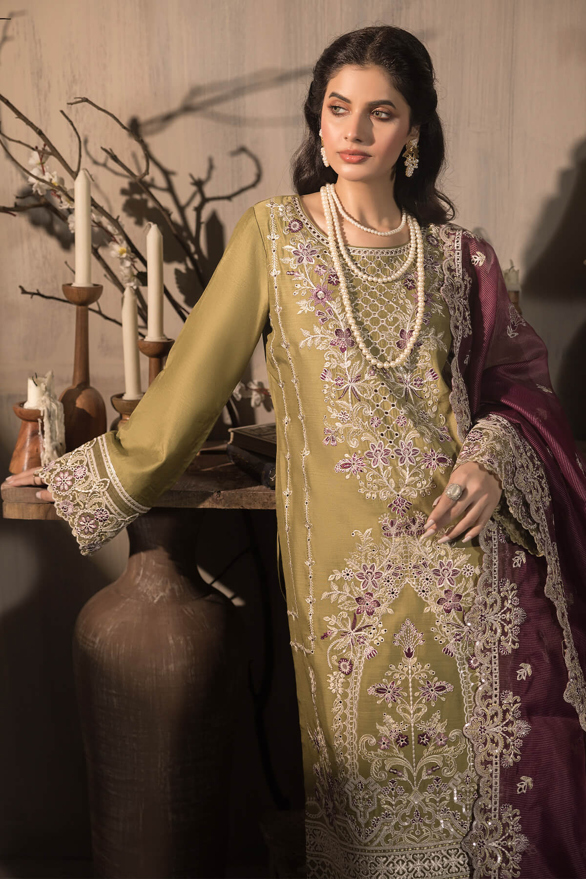 Imrozia Premium | Sehar Winter Collection | I.P-75 Abroo - House Of Hania