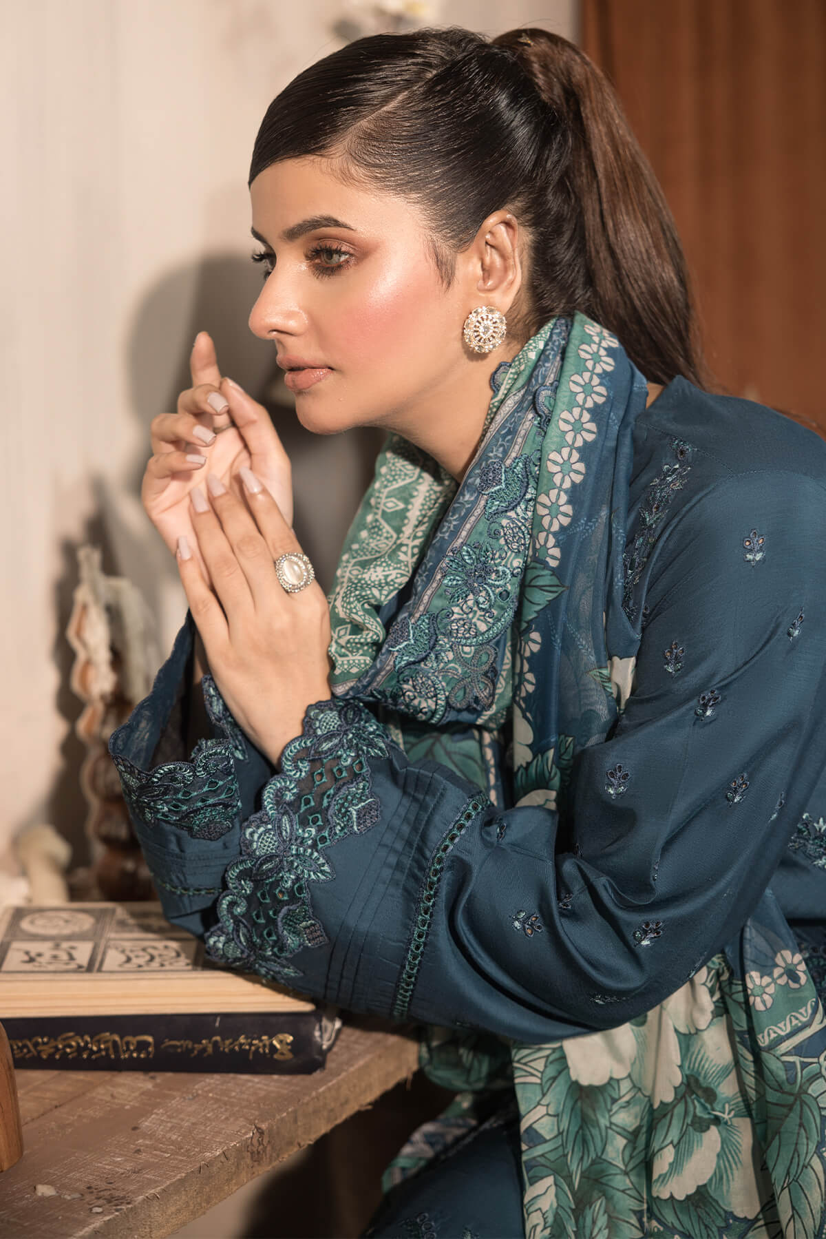 Imrozia Premium | Sehar Winter Collection | I.P-76 Malhaar - House Of Hania