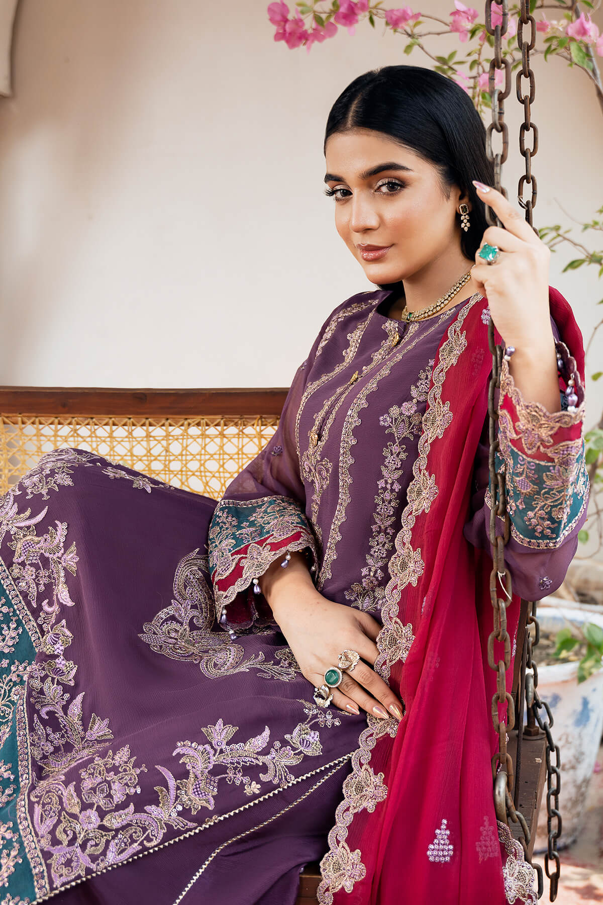 Imrozia Premium | Sitarah Luxury Chiffon 24 | I-209 Najma - House Of Hania