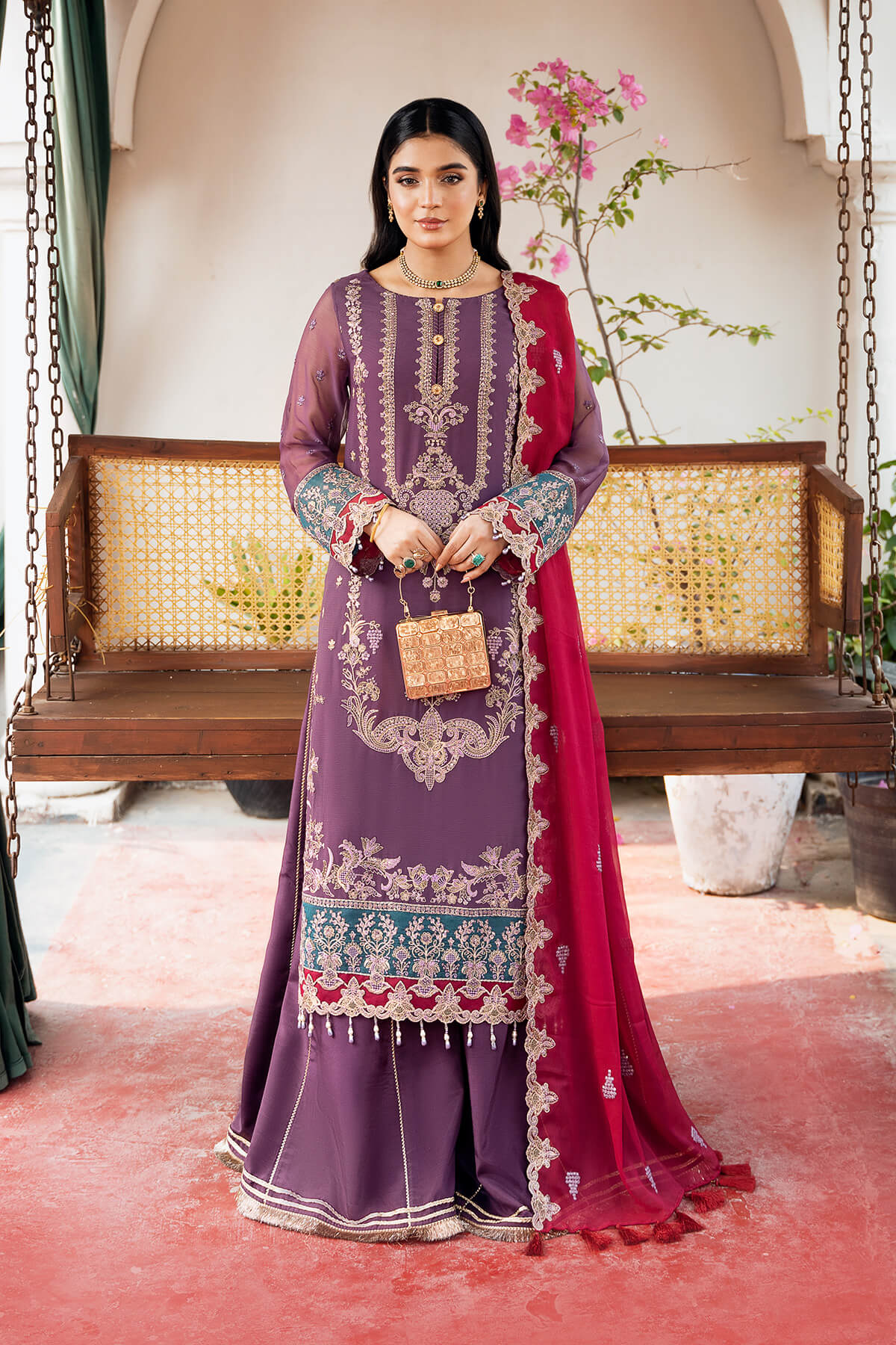 Imrozia Premium | Sitarah Luxury Chiffon 24 | I-209 Najma - House Of Hania