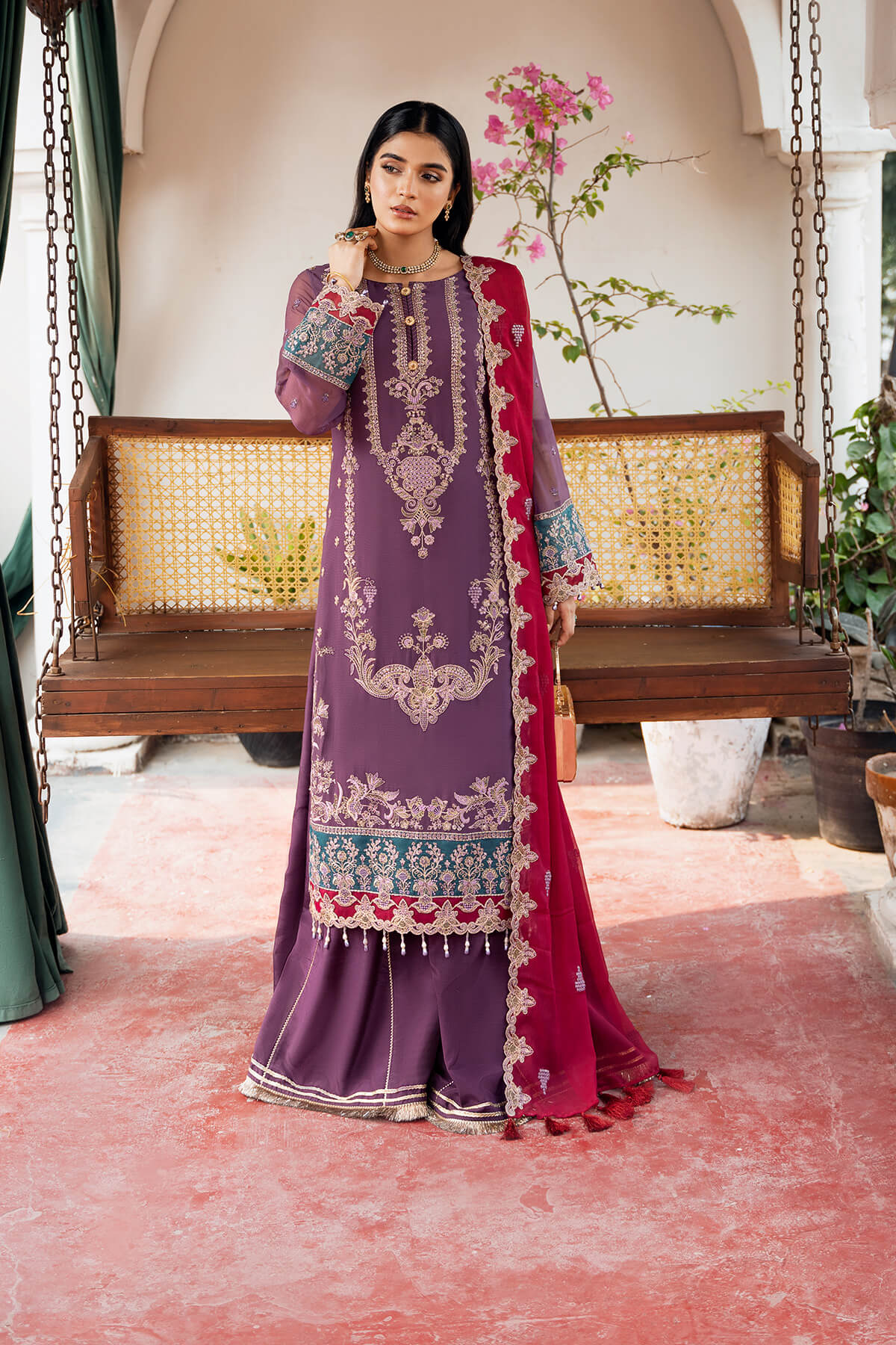 Imrozia Premium | Sitarah Luxury Chiffon 24 | I-209 Najma - House Of Hania