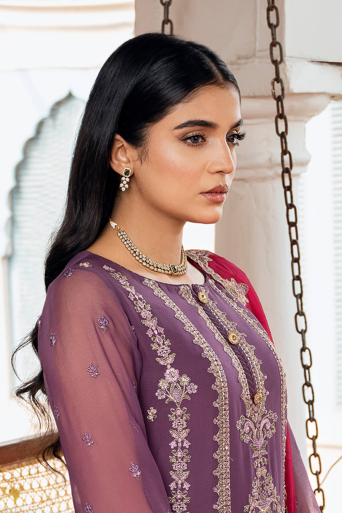 Imrozia Premium | Sitarah Luxury Chiffon 24 | I-209 Najma - House Of Hania