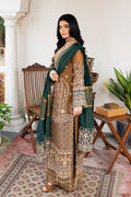 Imrozia Premium | Sitarah Luxury Chiffon 24 | I-210 Tabaan - House Of Hania