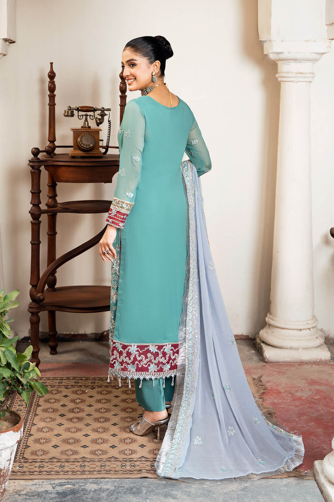 Imrozia Premium | Sitarah Luxury Chiffon 24 | I-211 Nikhat - House Of Hania