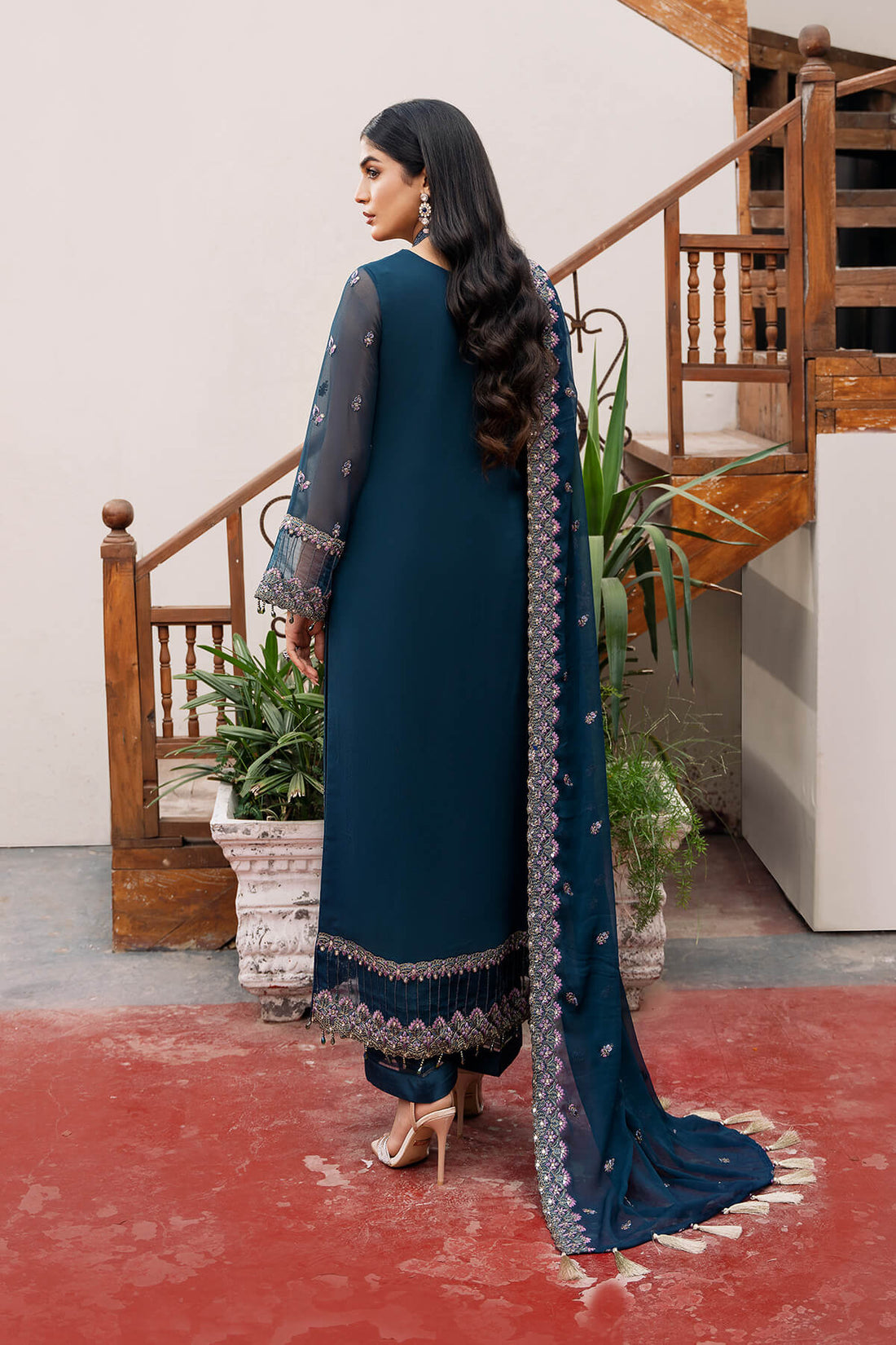 Imrozia Premium | Sitarah Luxury Chiffon 24 | I-212 Chamak - House Of Hania