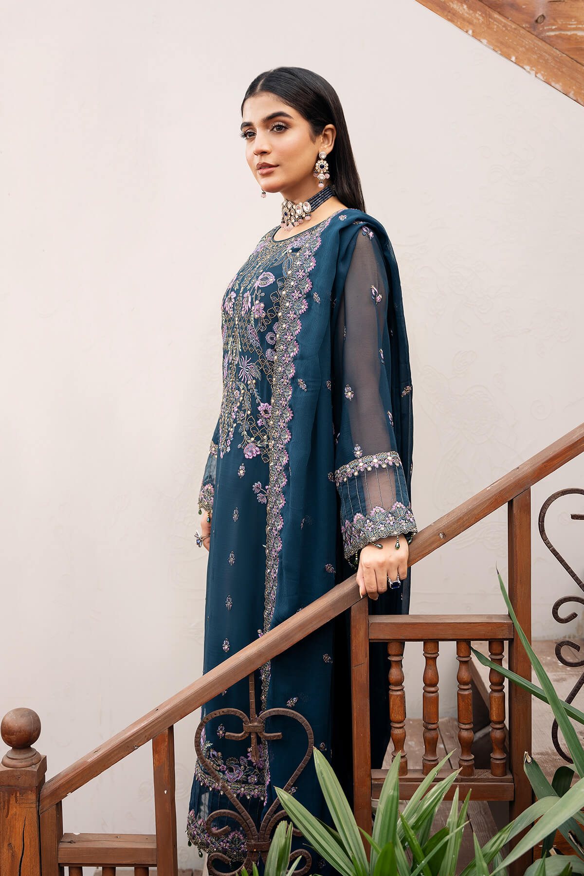 Imrozia Premium | Sitarah Luxury Chiffon 24 | I-212 Chamak - House Of Hania