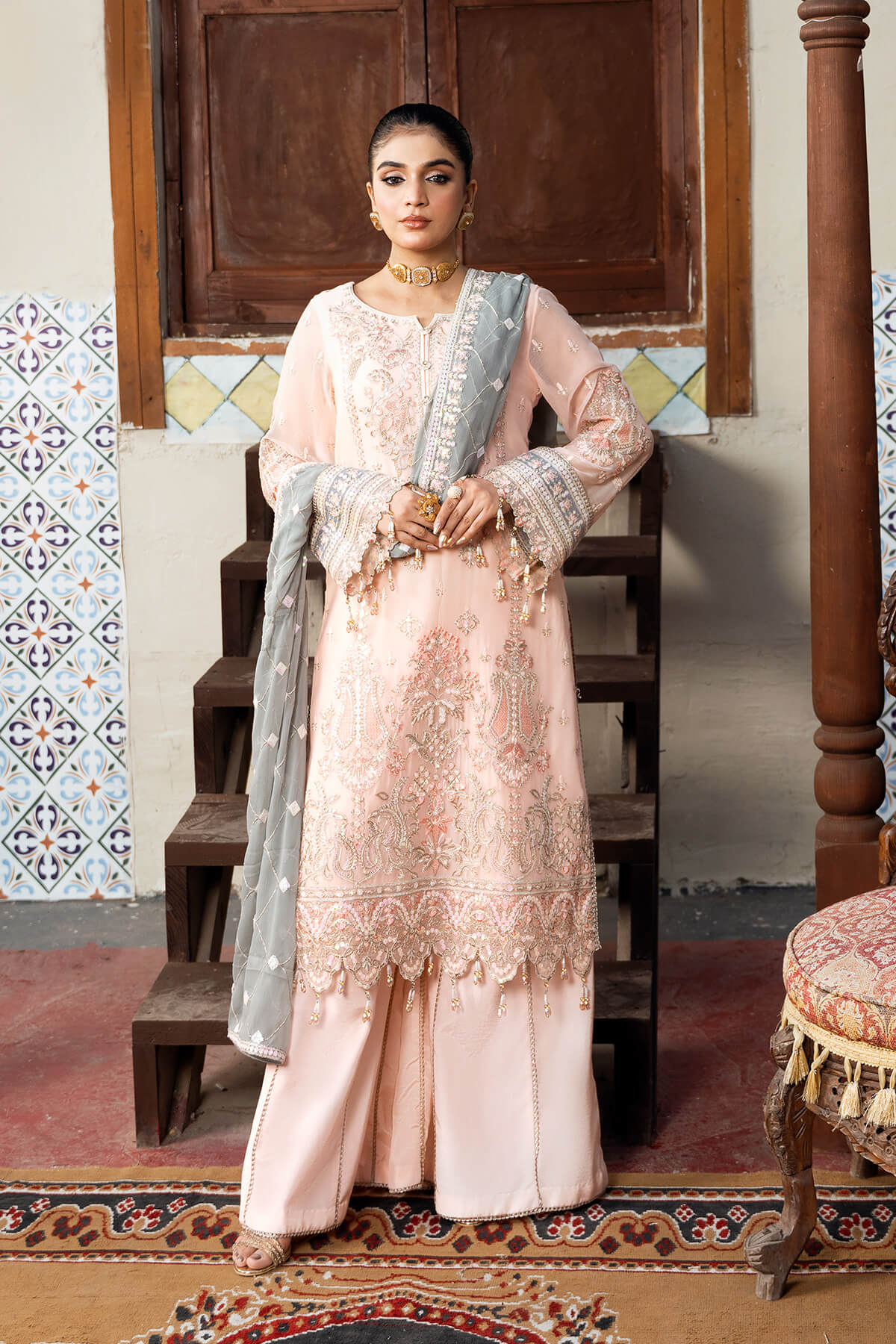 Imrozia Premium | Sitarah Luxury Chiffon 24 | I-213 Roshnayi - House Of Hania