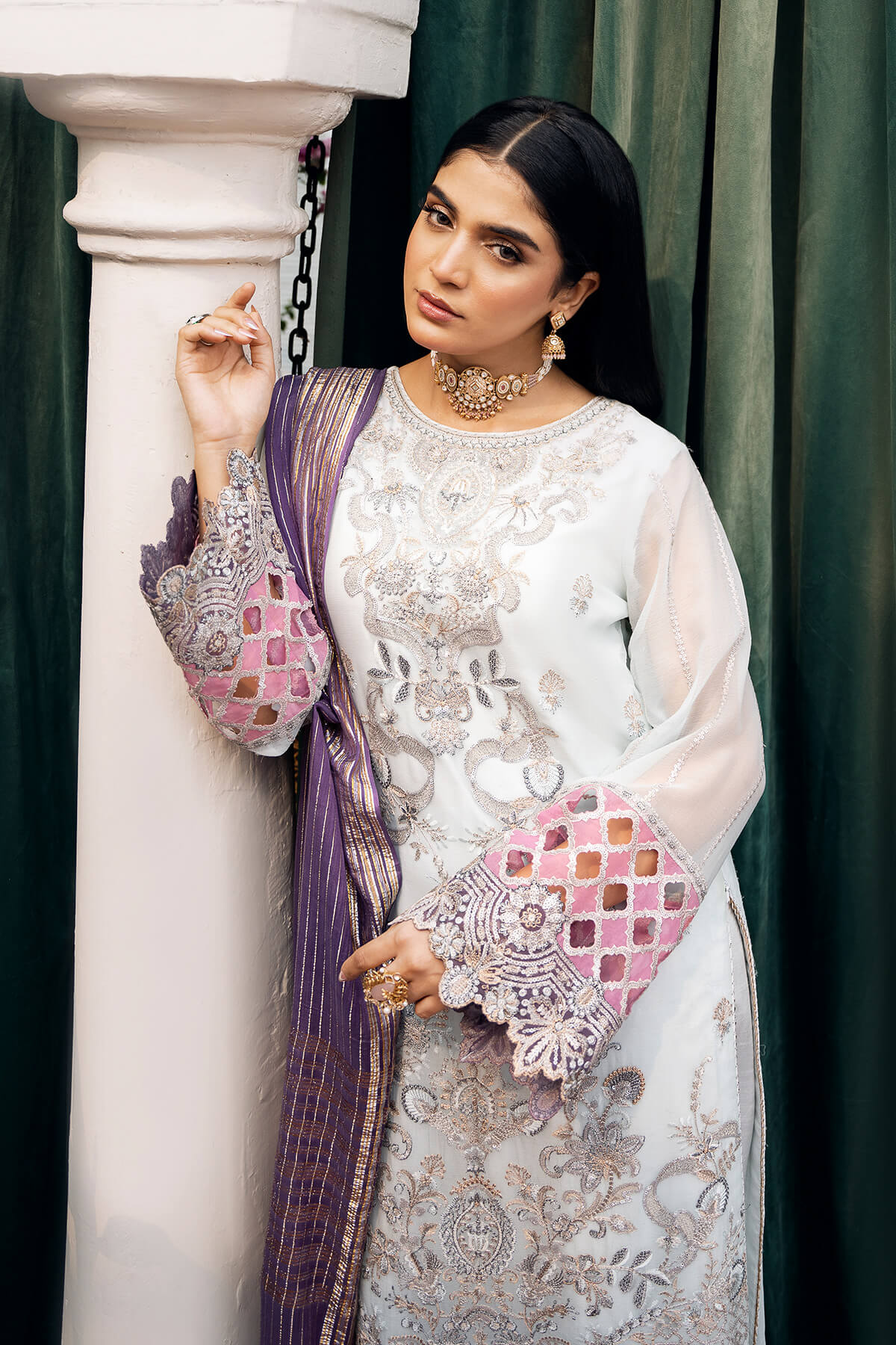 Imrozia Premium | Sitarah Luxury Chiffon 24 | I-215 Zia - House Of Hania