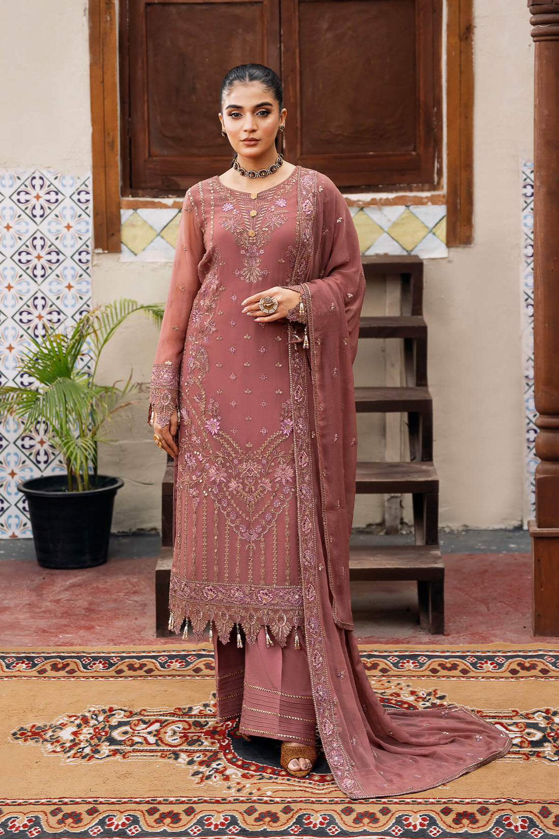 Imrozia Premium | Sitarah Luxury Chiffon 24 | I-216 Parnoor - House Of Hania