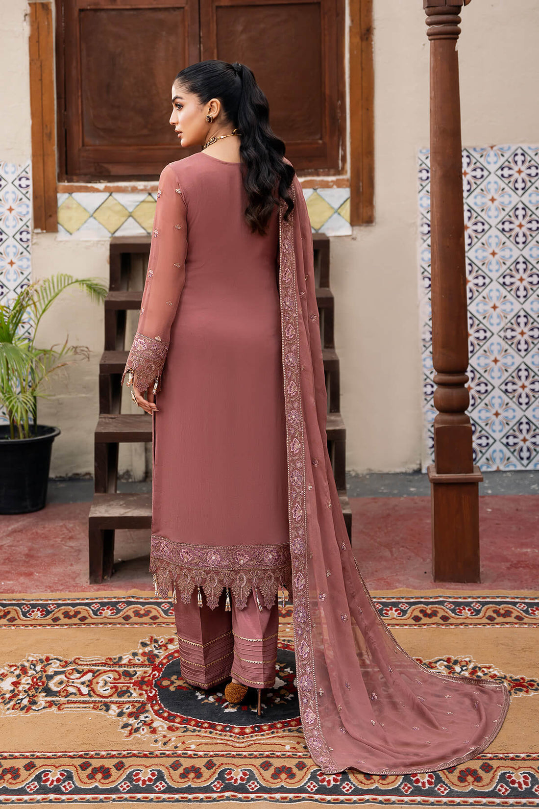 Imrozia Premium | Sitarah Luxury Chiffon 24 | I-216 Parnoor - House Of Hania