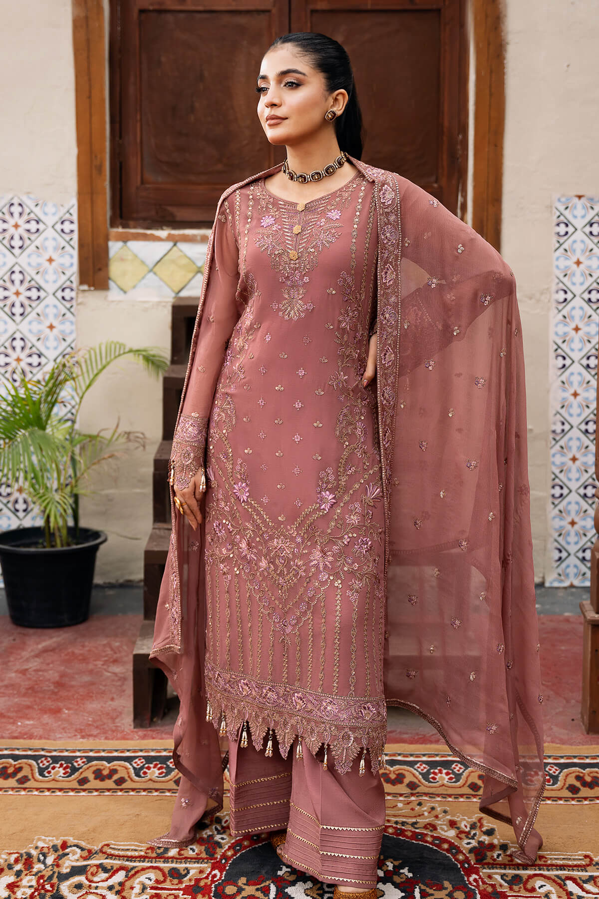Imrozia Premium | Sitarah Luxury Chiffon 24 | I-216 Parnoor - House Of Hania