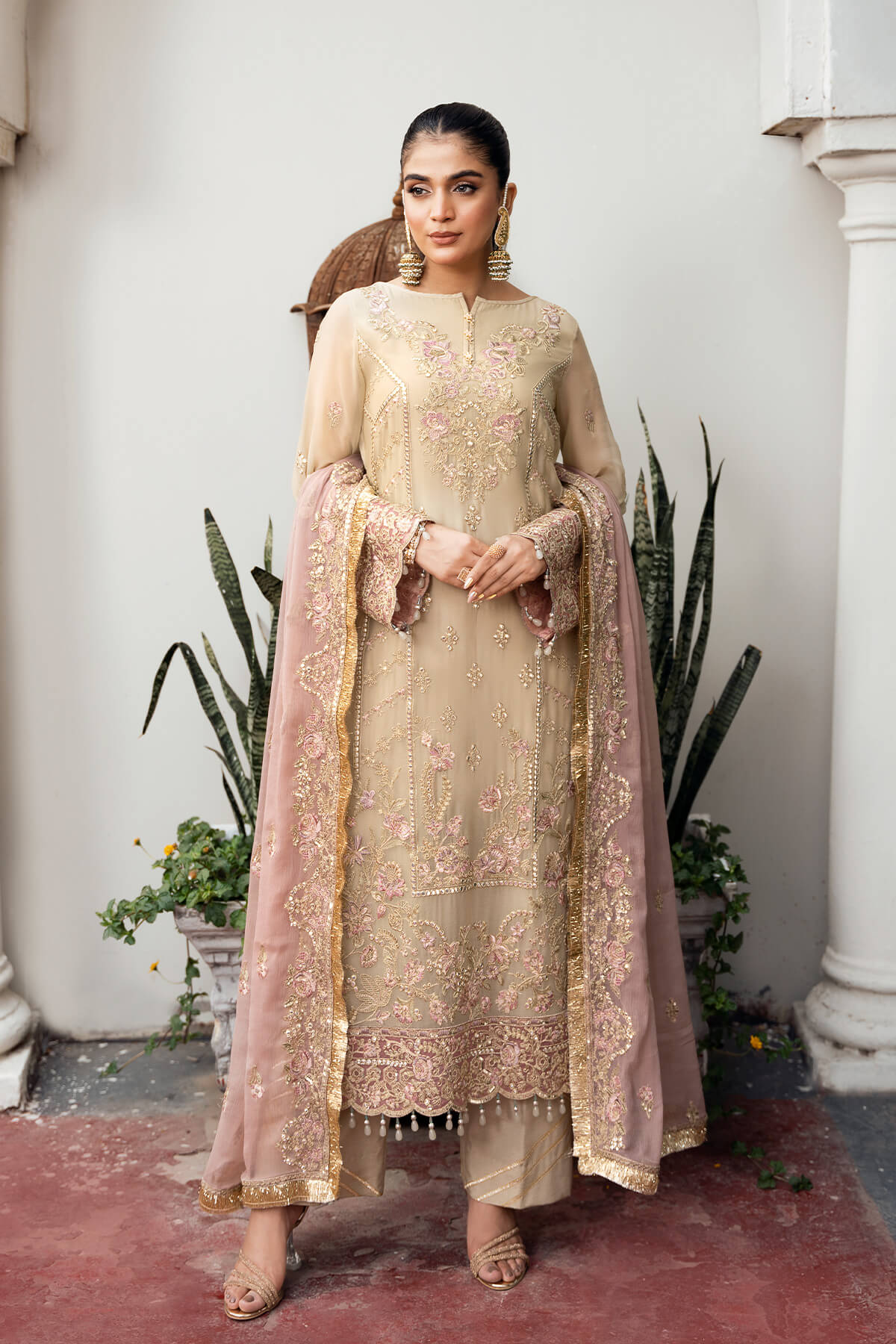 Imrozia Premium | Sitarah Luxury Chiffon 24 | I-217 Sohana - House Of Hania