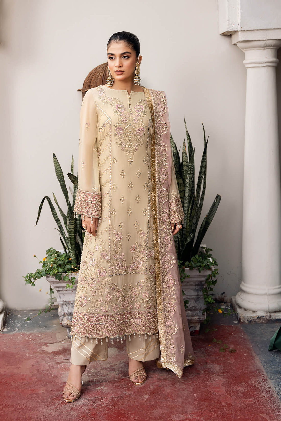 Imrozia Premium | Sitarah Luxury Chiffon 24 | I-217 Sohana - House Of Hania