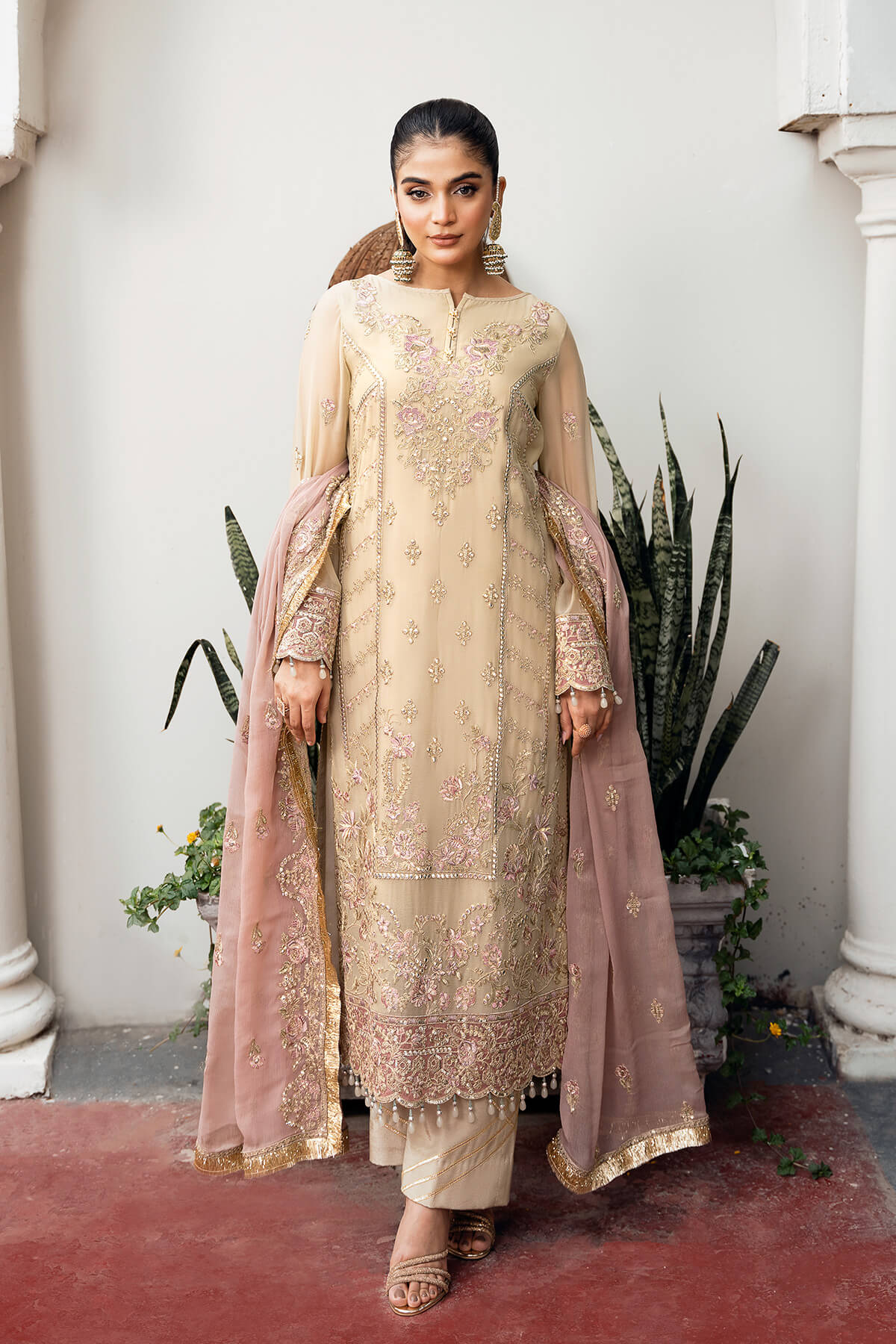 Imrozia Premium | Sitarah Luxury Chiffon 24 | I-217 Sohana - House Of Hania