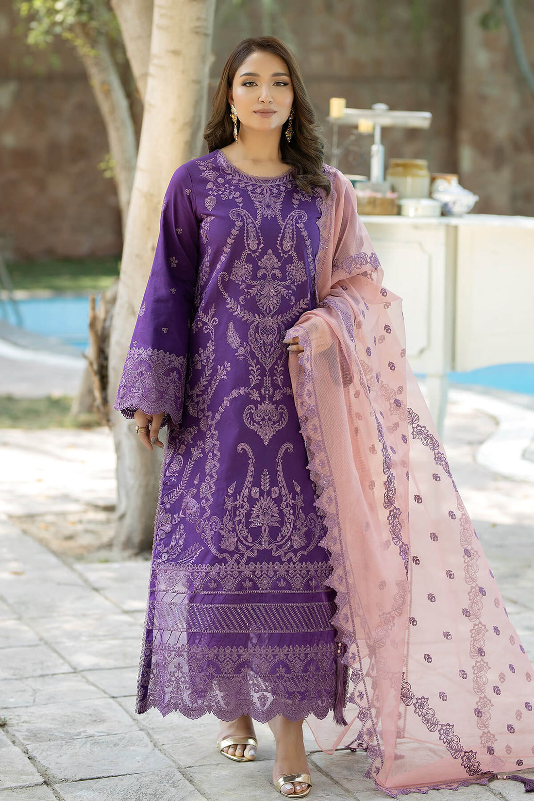 Imrozia Premium | Subah e Roshan | S.L 68 Gulzaar - House Of Hania