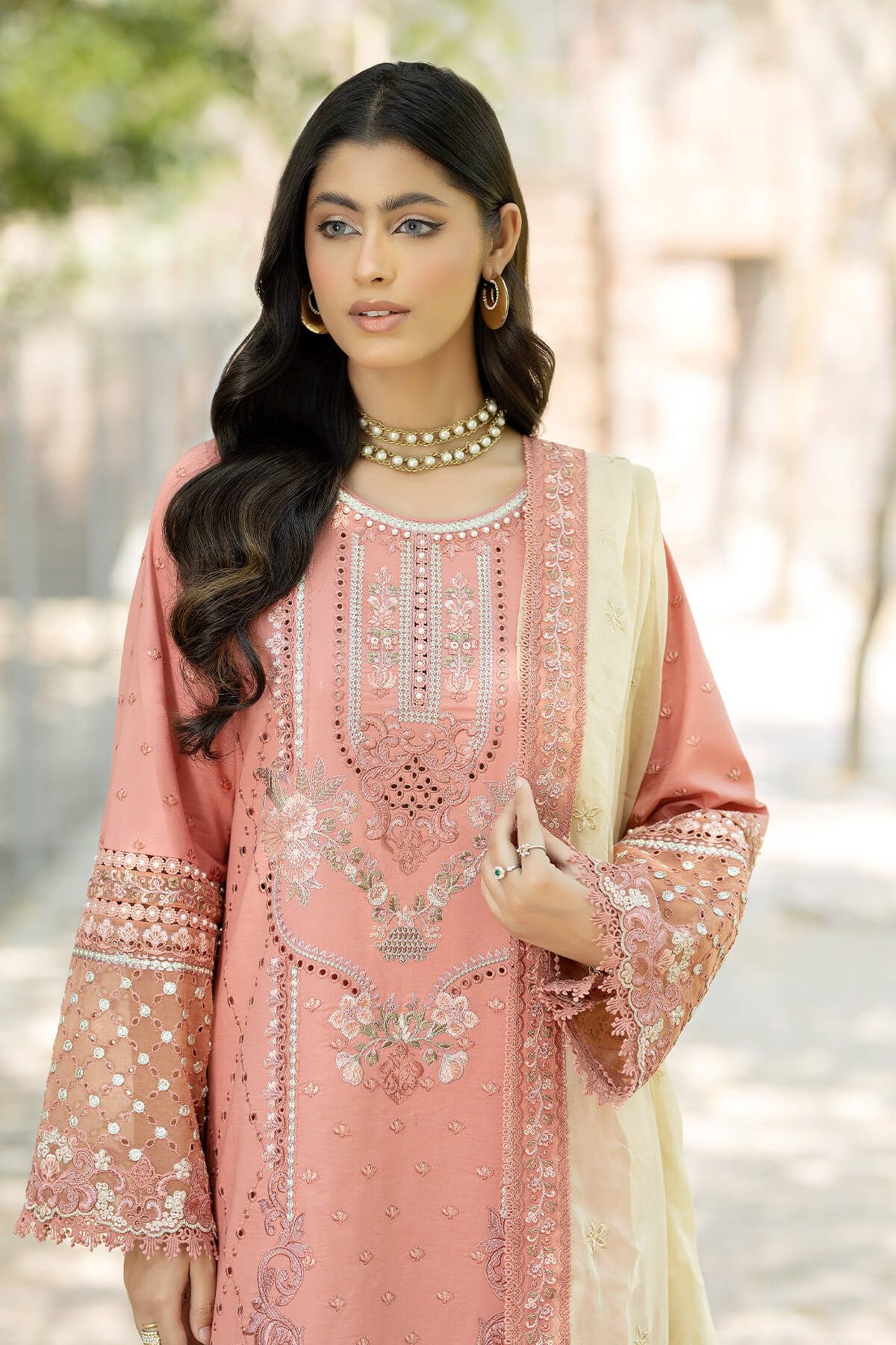 Imrozia Premium | Subah e Roshan | S.L 70 Aaina - House Of Hania
