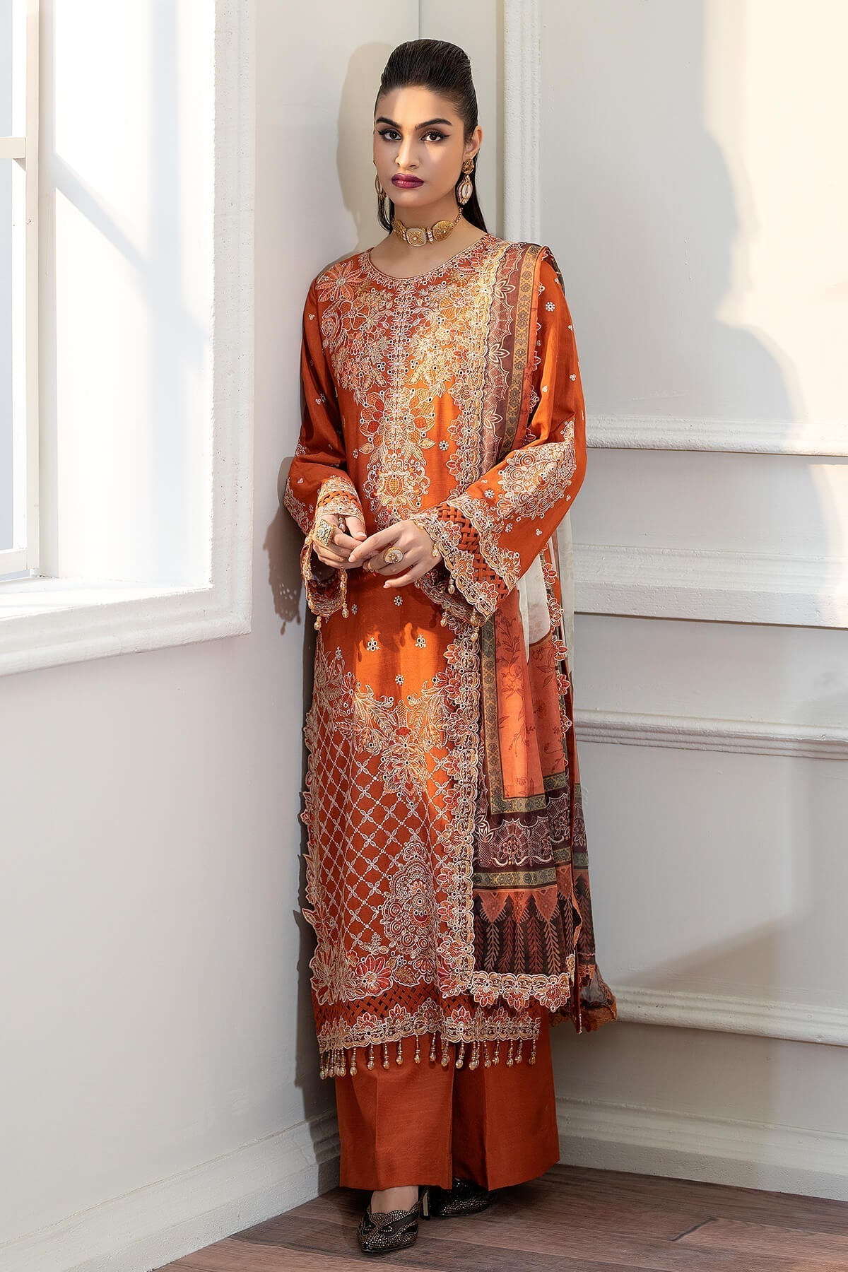 Imrozia Premium | Zebrang Silk |  SRS-13 Zevar - House Of Hania