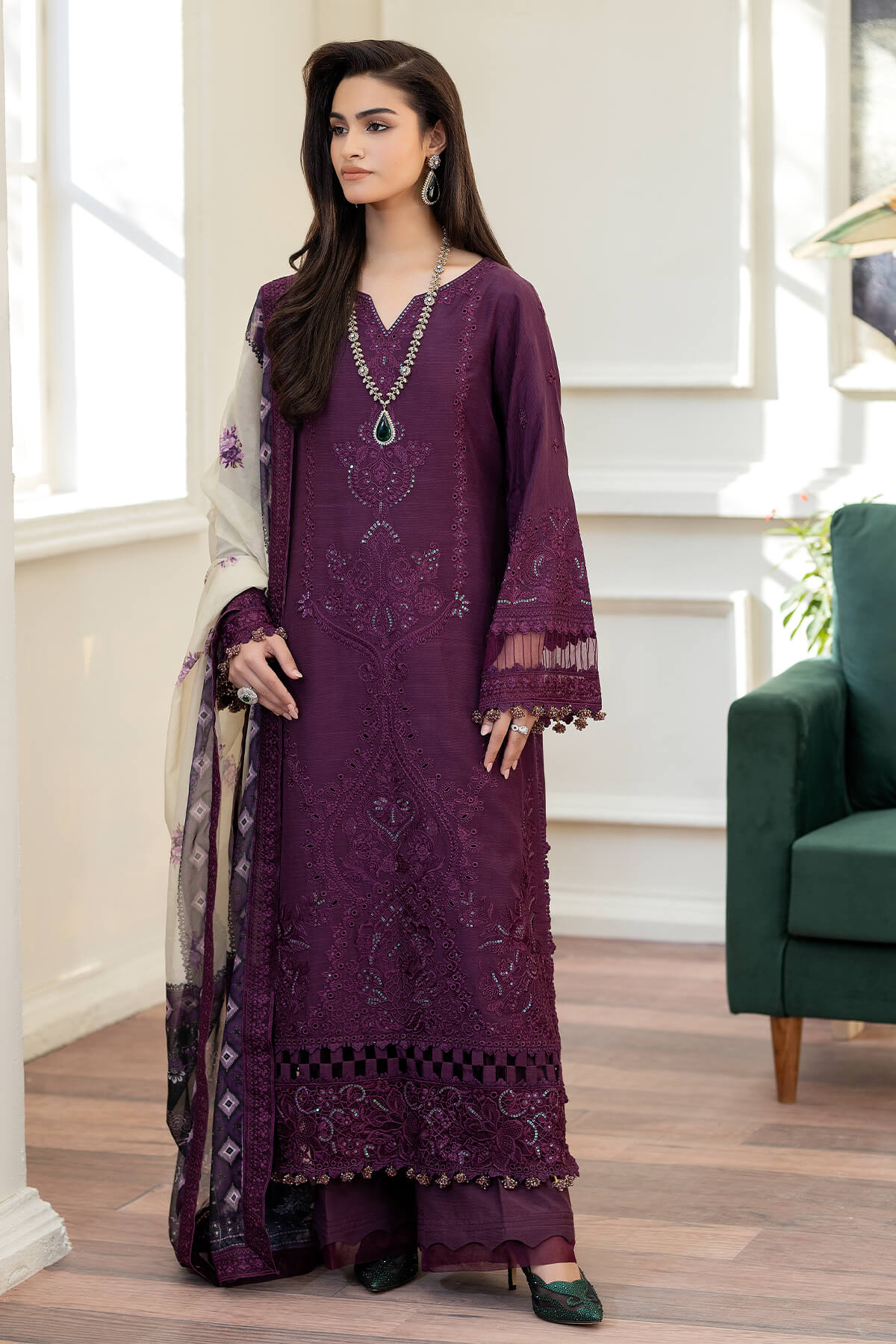 Imrozia Premium | Zebrang Silk |  SRS-15 Parizad - House Of Hania