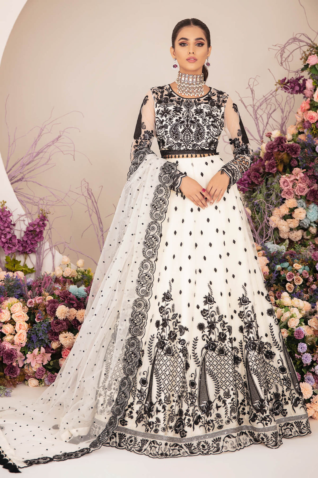 Imrozia-S-1067 MOON FLOWER - House Of Hania