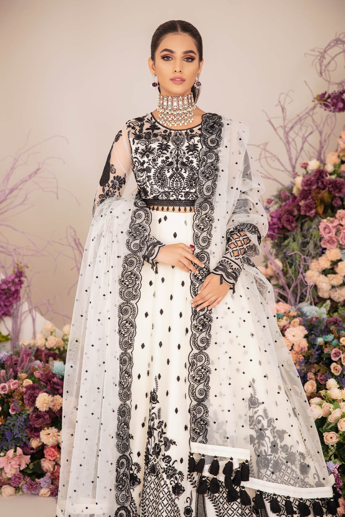 Imrozia-S-1067 MOON FLOWER - House Of Hania