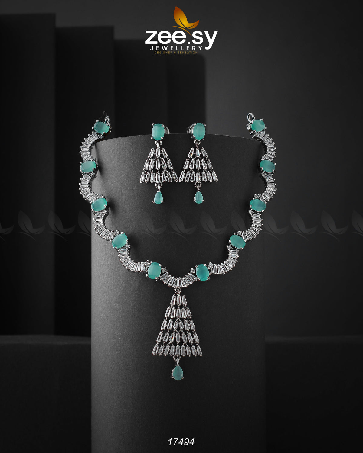 Italian Zircon Necklace - House Of Hania